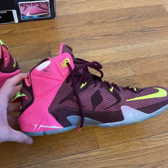 Nike Labron 12 double helix mens size 12 - Picture 4 of 8